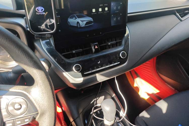 Used Toyota Levin 2023 Smart Electric Hybrid Dual-Engine 1.8L Leading Edition Audio And AC Panel