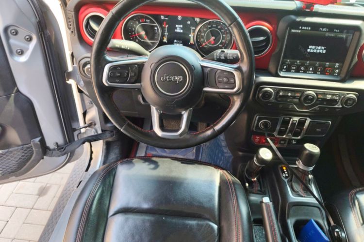 Used Jeep Wrangler 2019 2.0T Rubicon Four-Door Version China V Emission Standard
