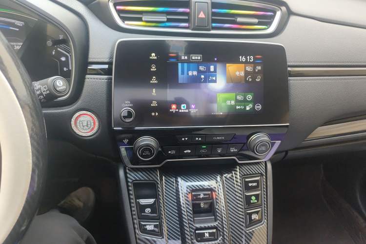 Used Honda CR-V New Energy 2021 Rui Hybrid e+ 2.0L Ruichi Edition Audio And AC Panel