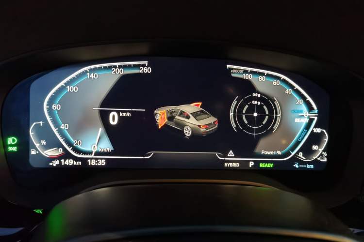 Used BMW 5 Series New Energy 2022 Restyled 535Le M Sport Package Instrument Cluster