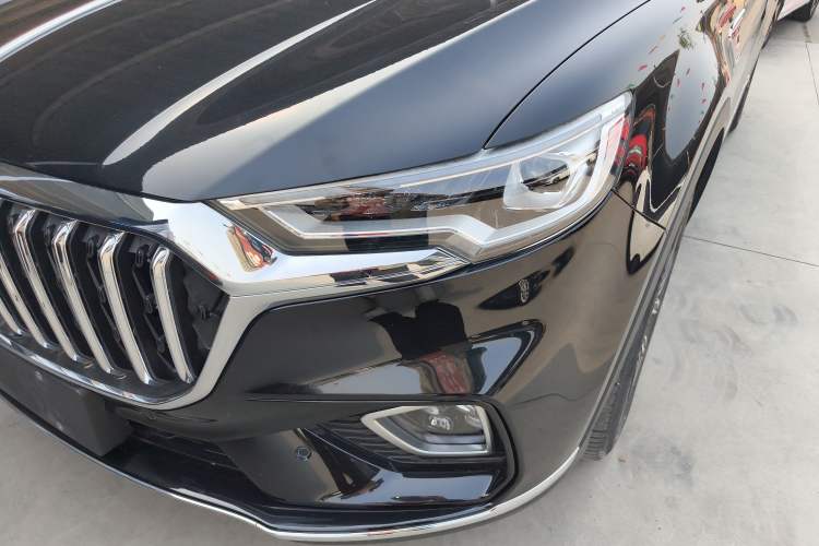 Used Hongqi HS5 2022 Facelifted Version 2.0T Smart Connect Flagship All-Wheel-Drive Edition Left Front Headlight