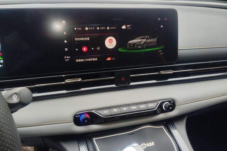 Used GAC Trumpchi EMPOW 2023 270T DCT J16 Version Audio And AC Panel