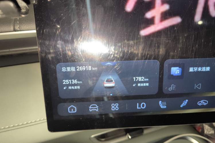 Used Deepal S07 2024 215Max Range-Extended Version Odometer Close Up