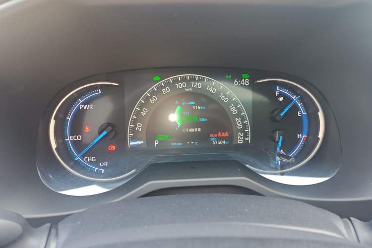 Used Toyota RAV4 2021 Dual-Engine 2.5L E-CVT Four-Wheel Drive Elite PLUS Edition Instrument Cluster