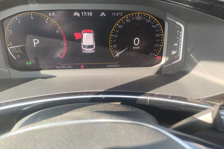 Used Volkswagen Tayron 2021 330TSI Two-Wheel Drive 30th Anniversary Edition Odometer Close Up