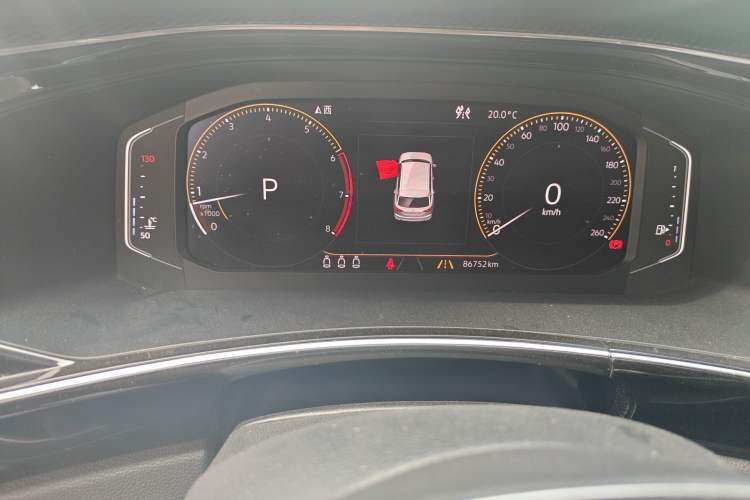 Used Volkswagen Tayron 2019 380TSI Four-Wheel Drive Prestige Version China V Standard Odometer Close Up