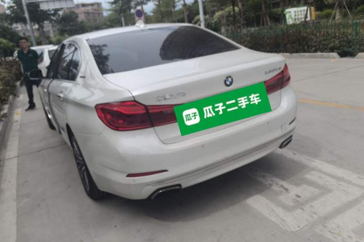 Used BMW 5 Series New Energy 2019 530Le Luxury Package Rear Left 45 Deg