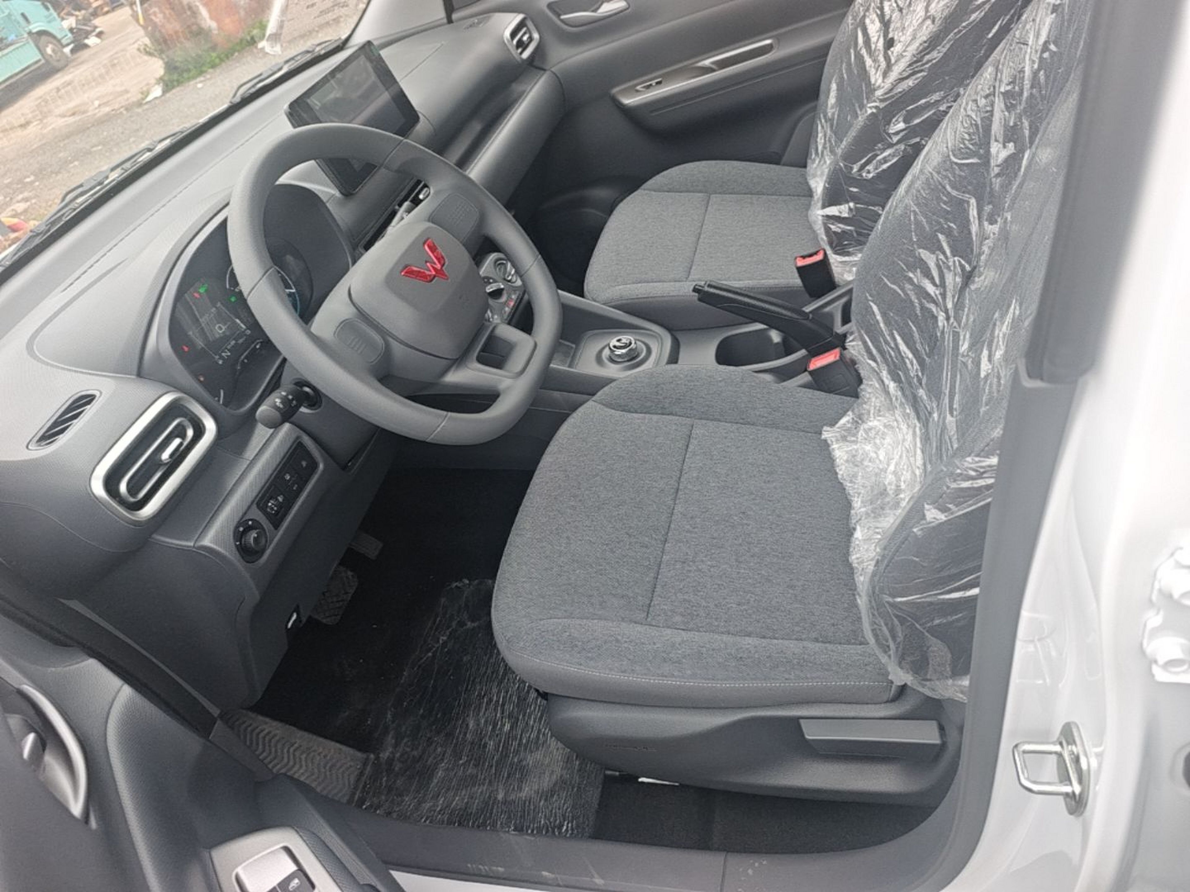 Vordere Reihe im Auto