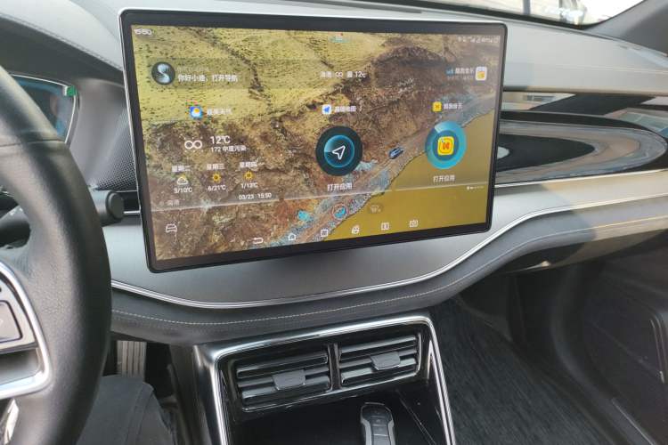 Used BYD Tang New Energy 2021 DM 2.0T Four-Wheel Drive Performance Edition Prestige Model Audio And AC Panel