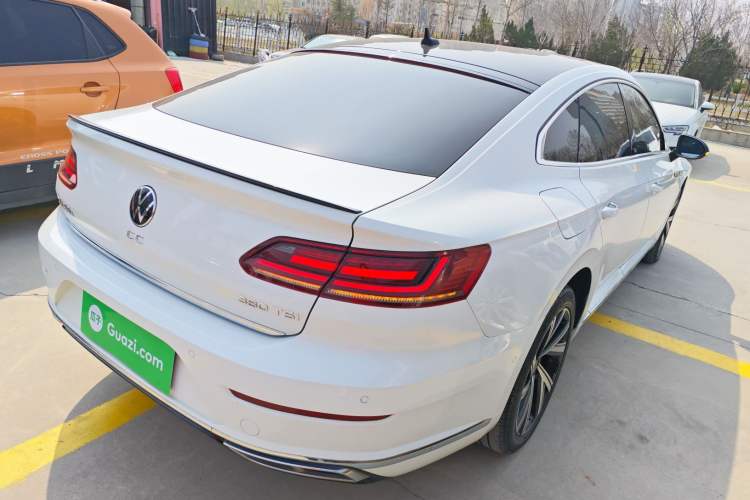 Used Volkswagen FAW-Volkswagen CC 2021 380TSI Striking Edition 30th Anniversary Model Rear Right 45 Deg