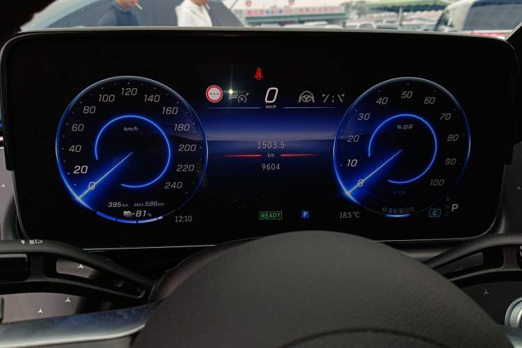 Used Mercedes-Benz EQE 2022 350 First Edition Special Version Instrument Cluster