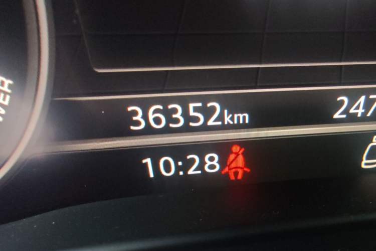 Used Audi Q2L e-tron 2019 Q2L e-tron Pure Electric Smart Enjoyment Model Odometer Close Up