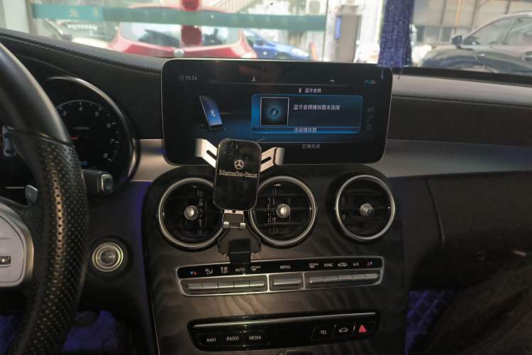 Used Mercedes-Benz C-Class 2021 C 260 L Sport Edition Audio And AC Panel