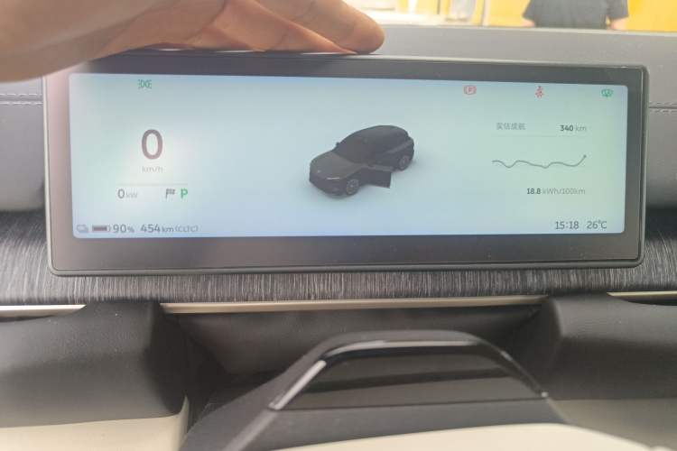 Used Nio ES6 2023 75 kWh Instrument Cluster