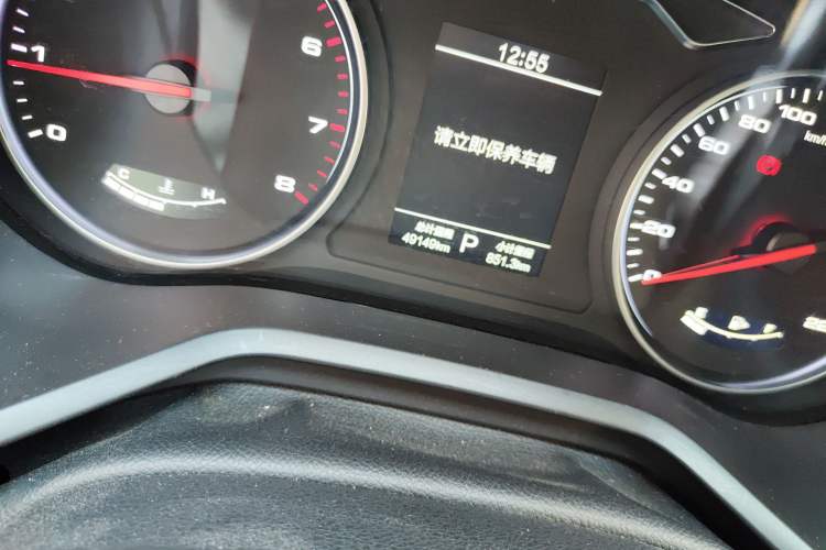 Used SOL A5 2021 1.5T CVT Luxury Smart Model Odometer Close Up