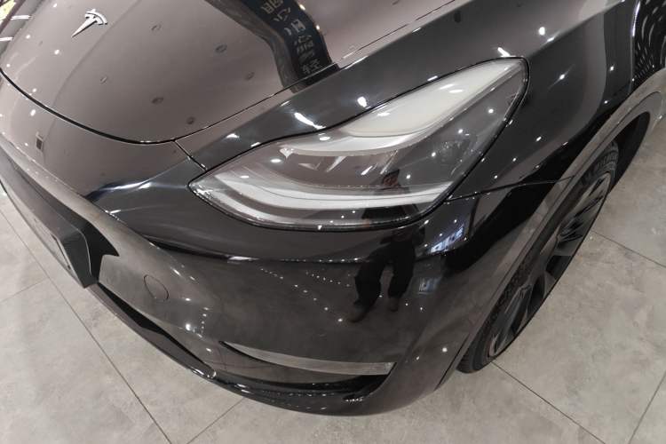 Used Tesla Model Y 2021 Standard Range Rear-Wheel Drive Version Left Front Headlight