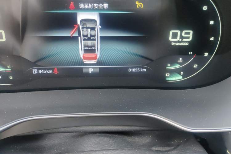 Used Roewe RX5 2020 PLUS 300TGI Automatic Ali National Trend Flagship Edition Odometer Close Up