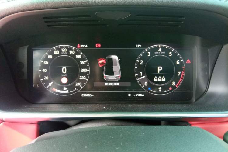 Used Land Rover Range Sport 2022 3.0 L6 YAO Black Edition Instrument Cluster