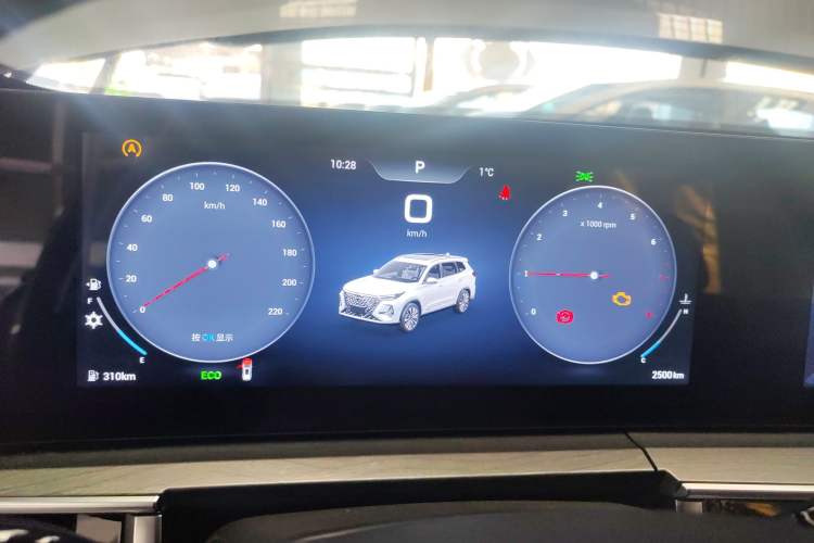 Used Chery Tiggo 8 PRO 2024 Champion Edition 290T Two-Wheel Drive Peak Version 7 Seats Instrument Cluster