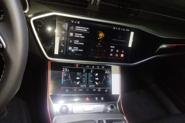 Used Audi A7 2025 45 TFSI Prestige Edition Audio And AC Panel