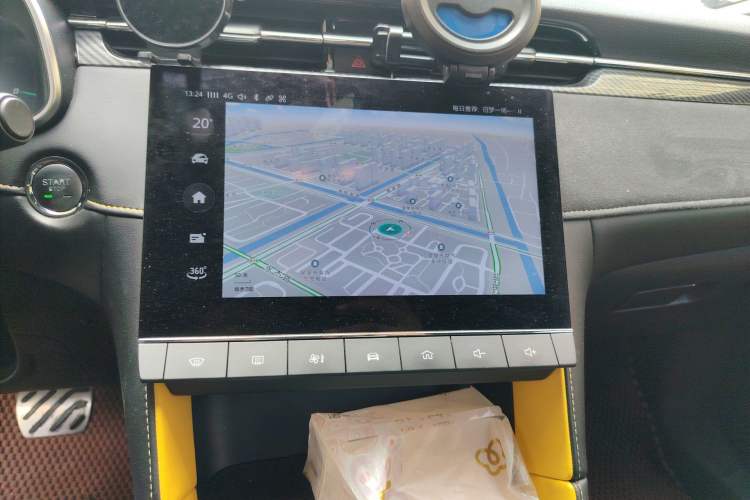 Used MG 6 New Energy 2020 1.5T Hybrid Trophy Flagship Edition Audio And AC Panel