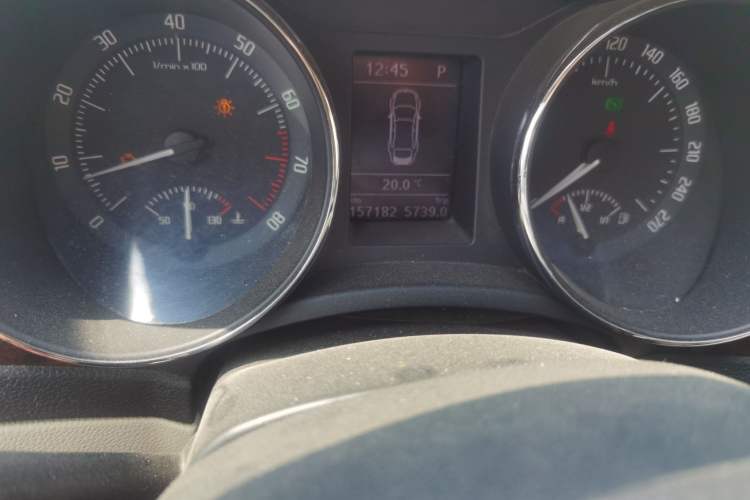 Used Skoda Superb 2013 1.8TSI Automatic Yashi Edition Odometer Close Up