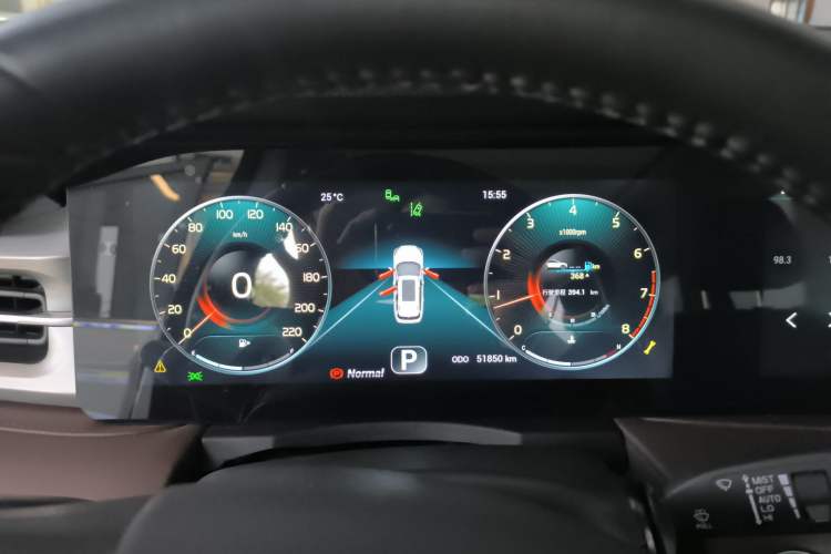 Used JETOUR X90 PLUS 2023 Facelift 1.6TD DCT Villa 7-Seater Instrument Cluster