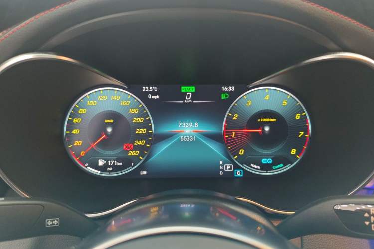 Used Mercedes-Benz C-Class 2022 Refreshed C 260 Coupe Instrument Cluster