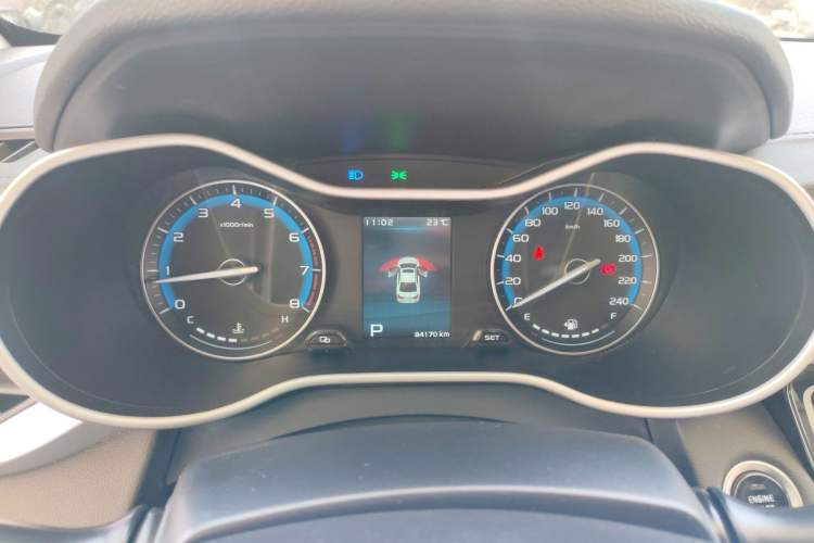 Used Geely Auto Emgrand 2019 Leading Edition 1.5L CVT Luxury Model China VI Standard Instrument Cluster