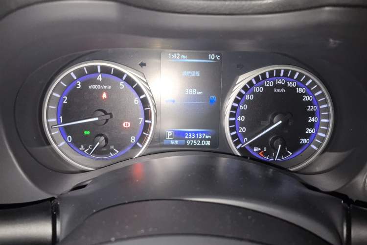 Used Infiniti Q50L 2016 2.0T Comfort Edition Instrument Cluster
