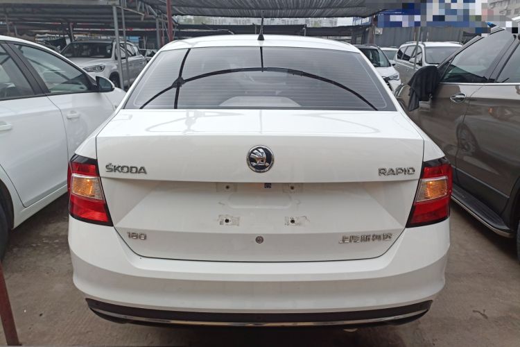 Used Skoda Rapid 2018 1.6L Manual Comfort Edition Rear