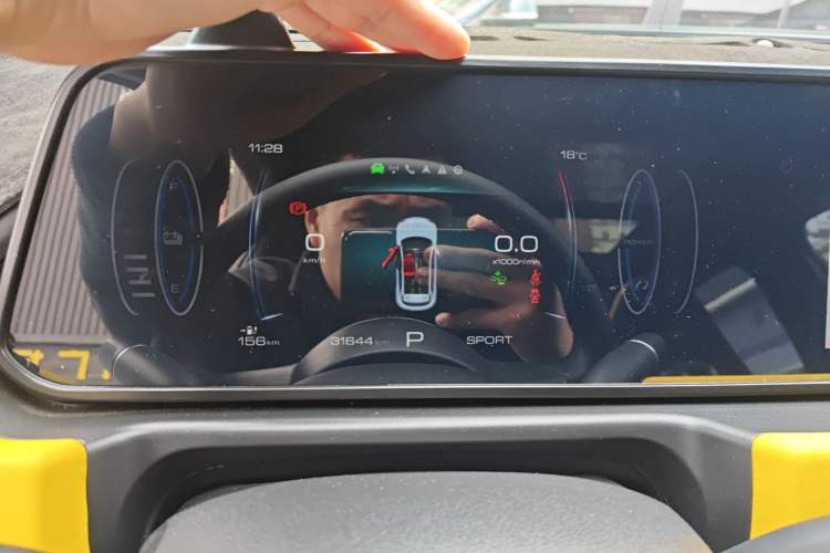 Used ORA Good Cat GT 2024 Mulan Edition 401 km Range Prestige Version 135 kW Instrument Cluster