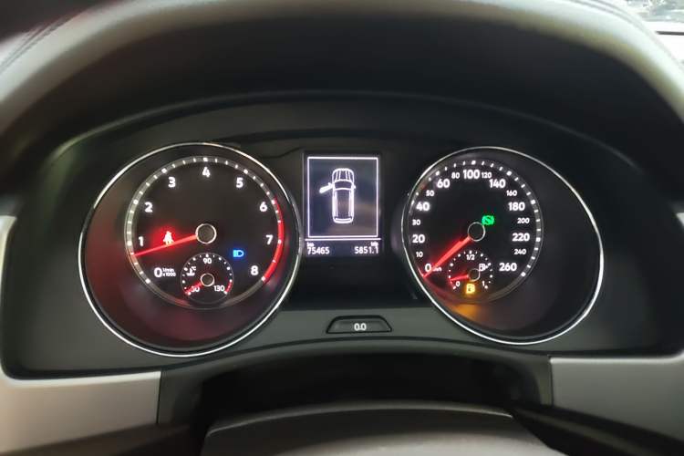 Used Volkswagen Teramont 2017 380TSI Four-Wheel Drive Luxury Edition Instrument Cluster