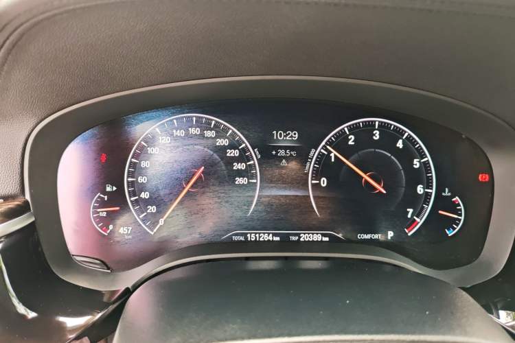 Used BMW 5 Series 2018 Facelifted 530Li Luxury Edition Premium Package Instrument Cluster