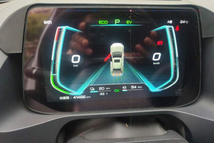 Used BYD Qin Pro New Energy 2018 DM 1.5TI Automatic Smart Connect Elite Model Instrument Cluster