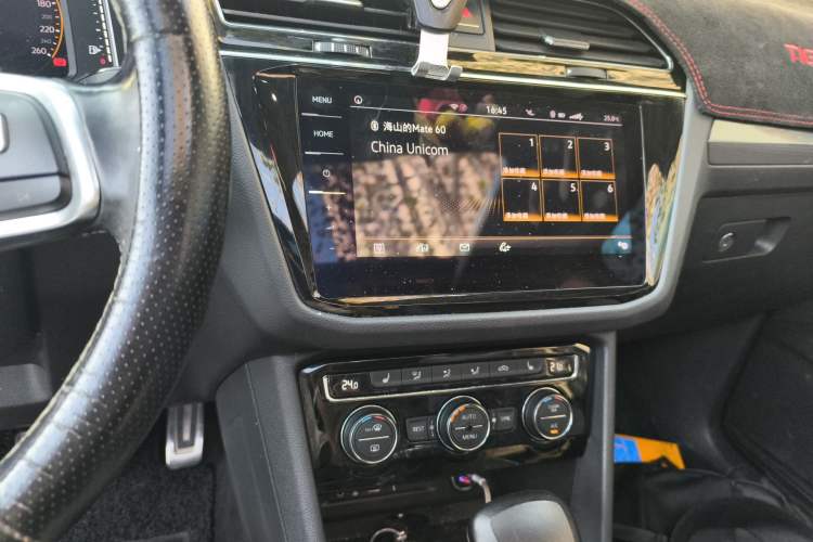 Used Volkswagen Tiguan L 2020 330TSI Automatic Two-Wheel Drive R-Line Flagship Version China VI Standard Audio And AC Panel