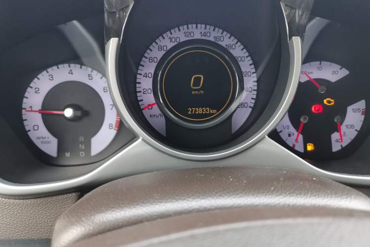 Used Cadillac SRX 2011 3.0L Flagship Edition Odometer Close Up