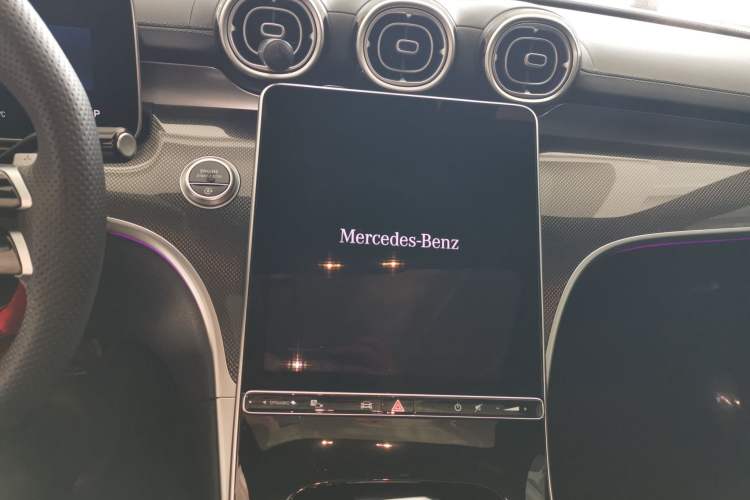 Used Mercedes-Benz C-Class 2025 C 260 L Sport Edition Audio And AC Panel