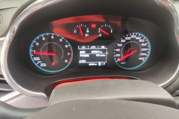 Used Chevrolet Malibu XL 2017 1.5T Automatic Ruichi Edition Odometer Close Up