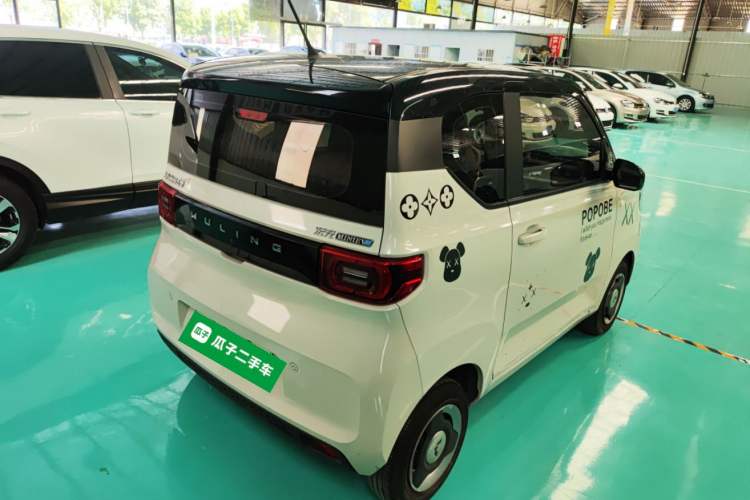 Used Wuling Hongguang MINIEV 2022 Macaron Fashion Edition Lithium-Nickel-Cobalt-Alpha-oxide Rear Right 45 Deg