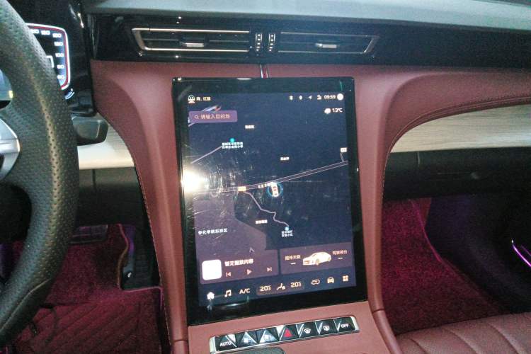 Used Hongqi H5 2025 1.5T DCT Xuan Ying Edition Audio And AC Panel