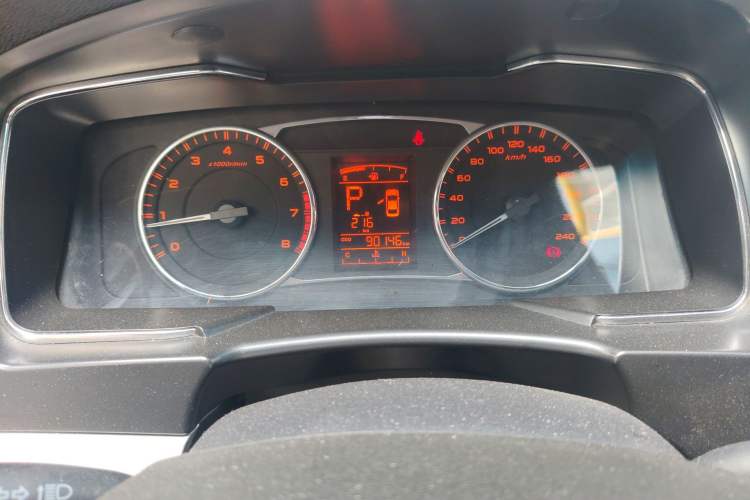 Used Geely Auto Vision 2016 1.5L Automatic Happiness Edition Odometer Close Up