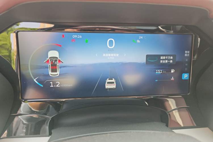 Used Geely Auto Monjaro L 2021 2.0TD DCT EVO Two-Wheel Drive Smart Luxury Version Instrument Cluster