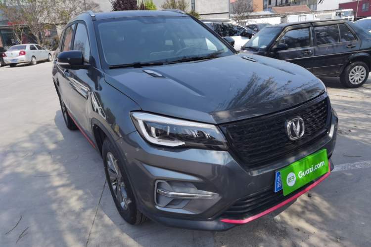 Used CHANGAN CS75 2021 Honor Million Edition 280T DCT Luxury Model Front Right 45 Deg