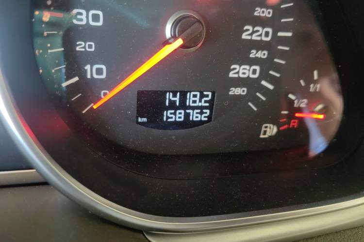 Used Audi Q7 2012 3.0 TFSI Technology Model (200kW) Odometer Close Up