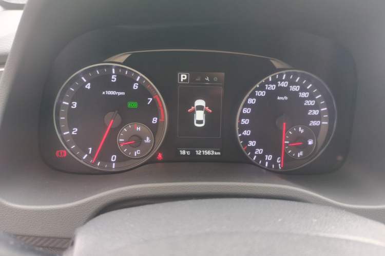 Used Hyundai Elantra (6th Generation / Lingdong) 2018 1.4T Dual-Clutch Xuan Dong · Dynamic Edition Instrument Cluster