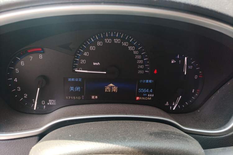 Used Cadillac SRX 2015 3.0L Elite Model Instrument Cluster