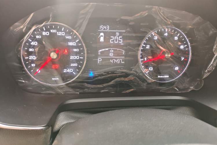 Used Roewe RX5 2016 20T Two-Wheel Drive Automatic Flagship Edition Odometer Close Up