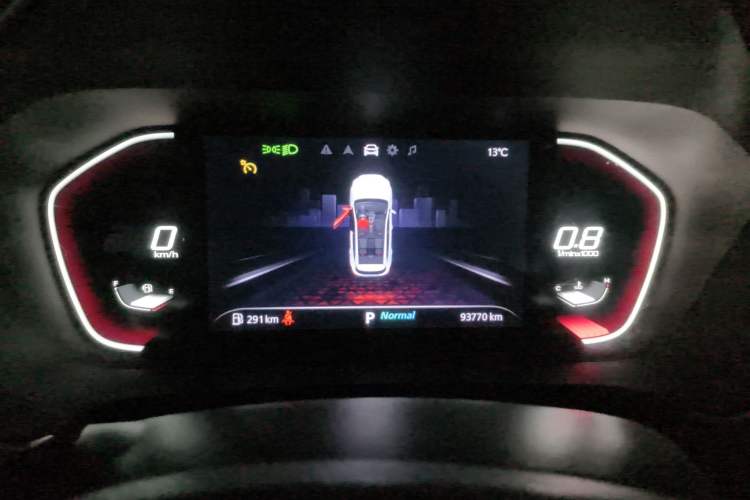 Used MG Pilot 2021 300TGI Automatic Two-Wheel Drive Trophy Prestige Edition Instrument Cluster