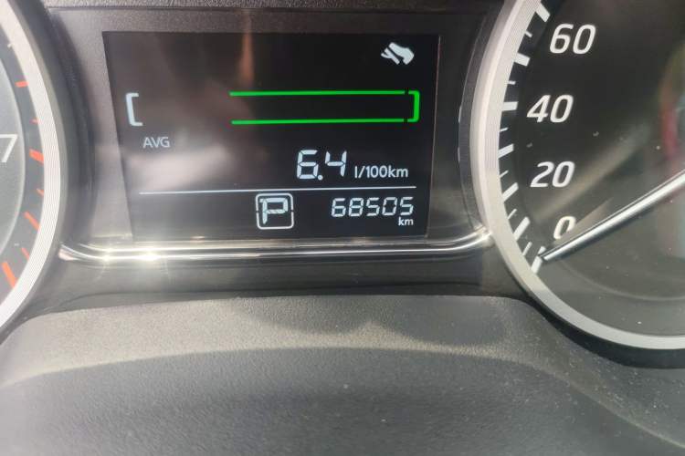 Used Nissan Sylphy 2021 Classic 1.6XE CVT Comfort Edition Odometer Close Up